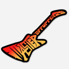 🤘Metallica Master Of Puppets Vinyl Guitar Sticker James Hetfield Kirk Hammett🤘