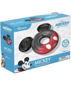Disney Mickey Mouse Huge 44" Premium Pool Float Party Tubes GoFloats Rapid Valve