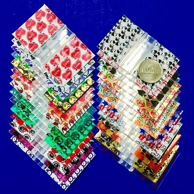 1510 MINI ZIP SEAL DESIGN BAGS 1.5" X 1" CHOOSE 1000 ~ 10000, 👀Details🔽 - Image 1 of 4