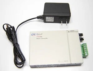 CTC Union / Convertidor de fibra óptica con fuente de alimentación / FIB1-SerialM/ST002 -- CC - Imagen 1 de 4