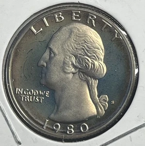 United States 1980 S Washington Proof Quarter Clad Free S&H - Picture 1 of 1