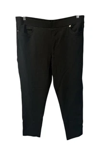 Anne Klein Black Trouser Dress Pants 32"  Women's  (932) - Picture 1 of 5