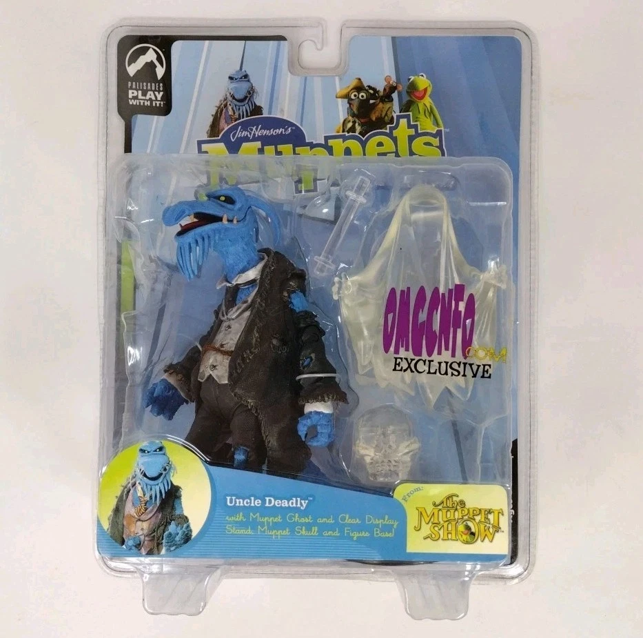 Jim Henson Muppets Show Uncle Deadly 2005 figura Clear Ghost DMGD Foto 1 de 4