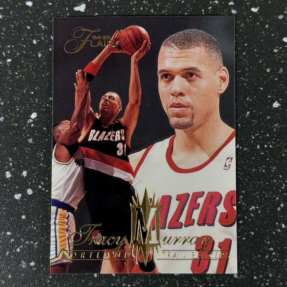 Tracy Murray 1994-95 Fleer Flair #295 Portland Trail Blazers - Image 1 of 2