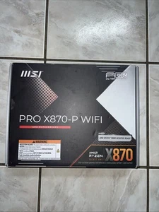 MSI PRO X870-P WiFi Motherboard (AMD Ryzen 9000/8000/7000, 5.4, 5Gbps LAN, ATX) - Afbeelding 1 van 5