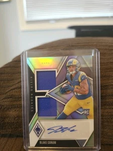 2024 "Phoenix" Blake Corum RC (Rising Rookies Dual Patch) RPA Autograph /125 SP - Picture 1 of 2