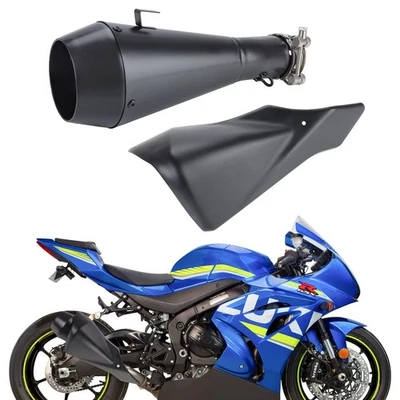 Silenciador de escape antideslizante y protector térmico para Suzuki GSXR600 GSXR700 GSXR750 11-2025 Foto 1 de 4