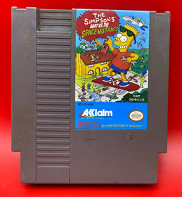 The Simpsons: Bart vs. the Space Mutants (Nintendo NES, 1991) CART ONLY