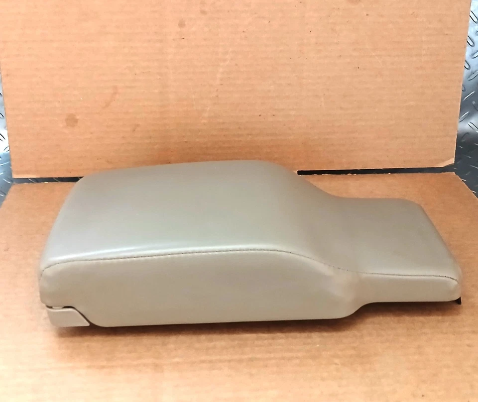 Buick LeSabre 2001-05 OEM cuero consola central reposabrazos tapa {12,5" pulgadas} bronceado Foto 1 de 4