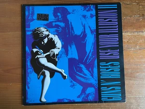 2LP VINYL GUNS N' ROSES USE YOUR ILLUSION II GEF 24420 EUROPE 1ST PRESS NM/EX - Foto 1 di 15