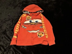 Boys XS Disney Cars Lightning Mcqueen Hoodie - Picture 1 of 2