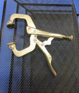 EXC Vintage Petersen DeWitt 6 SP Vise-Grip Welding Pliers C Clamp Swivels USA - Picture 1 of 8