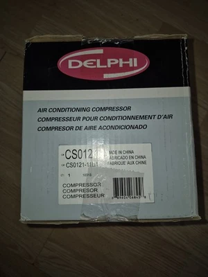 Compresor de aire acondicionado Delphi Technologies CS0121 nuevo en caja  Foto 1 de 2