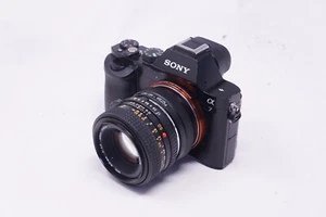 SONY E MOUNT ADAPTED 50MM F1.7 MINOLTA MD PRIME LENS ALL A7 NEX,A6000 - Picture 1 of 17