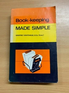 1972 "BOOK-KEEPING MADE SIMPLE" ILLUSTRATED PAPERBACK BOOK (P4) - Bild 1 von 12