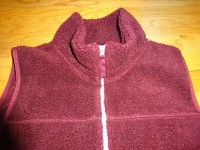 New Eddie Bauer Burgundy Wander Fleece Vest Size 2XL - Image 1 of 4