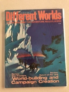 Different Worlds RPG Magazine Issue #29 Chaosium 1983 World Building Campaign - Imagen 1 de 1