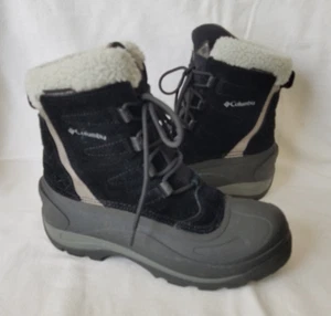Columbia Cascadian Summette Womens 9 Water Resistant Boots Black BL1222-010 NWOB - Picture 1 of 8