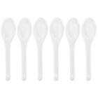 6pcs Asian Soup Spoons Rice Spoon Flatware Ramen Spoons Eating Cooking Spoons
