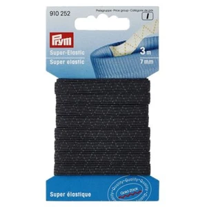 Black Super Elastic, 7mm x 3m, by Prym - Picture 1 of 2