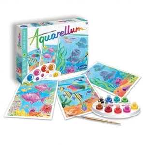 Peinture Aquarellum grand format Fonds coralliens (7 Made in France - 6060 - Photo 1/1