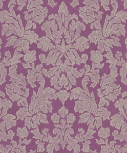 Rasch Tapete Vlies 441468 Barockmotiv Lila Aubergine Gold Vliestapete - Bild 1 von 4