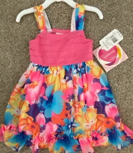 NEU MIT ETIKETT YOUNG LAND 3T SOMMERKLEID FÜR KLEINES MÄDCHEN; WUNDERSCHÖN!! - Bild 1 von 5