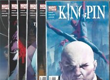 KINGPIN NEAR SET / LOT OF 6 - #1 #2 #3 #4#6 #7 (VF/NM) MARVEL COMICS, SPIDER-MAN