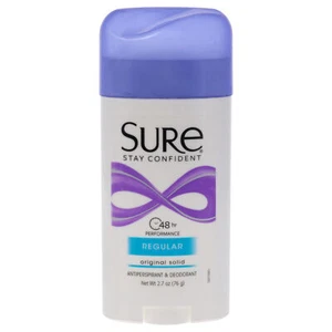 Original Solid Anti-Perspirant Deodorant - Regular Scent by Sure - 2.7 oz