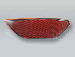 Cubierta reflector de parachoques trasero roja IZQUIERDA se adapta a PORSCHE Cayenne 2011-2014 - Imagen 1 de 2