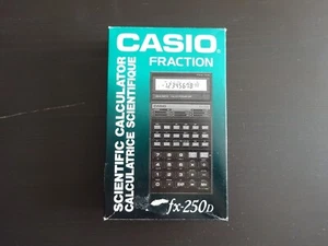 Casio fx-250D Scientific Calculator Calculadora Taschenrechner Original Box NEW - Imagen 1 de 16