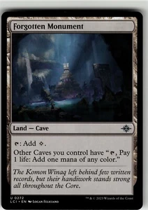 FORGOTTEN MONUMENT The Lost Caverns of Ixalan #272 LCI(NM+)(MTG) - Picture 1 of 1