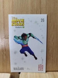 Disney Movie Stars STICKERS🏆#26 WASABI - Woolworths🏆 - Picture 1 of 1