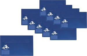 Legal Size Vinyl Document Folder with Clear Business Card Pocket, Real Estate Ag - Picture 1 of 12