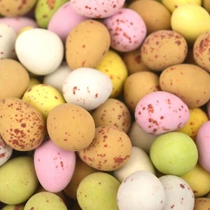 Milk Chocolate Speckled Mini Eggs Easter Hunt Shell Pick n Mix Sharing Bag - Picture 1 of 2