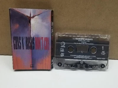 Guns n Roses - Don't Cry (Cassette tape Single) 1991 - Image 1 of 2