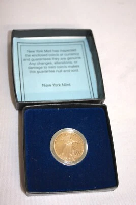 Rare 2000 New York Mint Lady Liberty/Walking Liberty Faced Commemorative Coin - Image 1 of 4