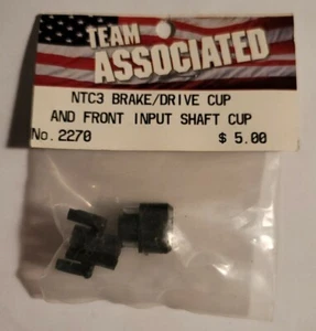 Team Associated Brake Drive Cup and Front Input Shaft Cup Ntc3 4wd Nitro Rc 2270 - Picture 1 of 1