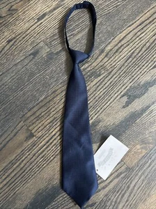 NWT Boys Gymboree Dressed Up Navy Blue Necktie Tie 2T-5T - Picture 1 of 1