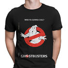 Halloween T-Shirt Ghostbusters Movie Poster Scary Spooky Mens T shirts Top #HD6