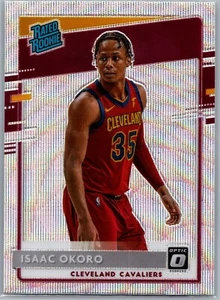 2020-21 Panini Donruss Optic #155 Isaac Okoro Fanatics Wave Prizm RC Cavaliers - Picture 1 of 2
