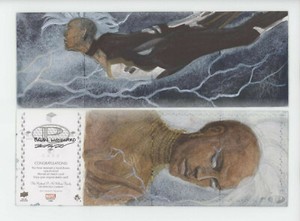 2017 Marvel Premier Quad Panel Sketch Card Woodward Storm