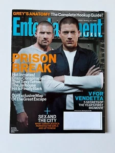 PRISON BREAK * WENTWORTH MILLER March 24 2006 ENTERTAINMENT WEEKLY MAGAZINE #869 - Imagen 1 de 3