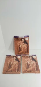 DINA ultra sheer queen size pantyhose white New old stock NIP - Picture 1 of 4