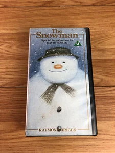 Raymond Briggs The Snowman VHS Tape - Picture 1 of 3