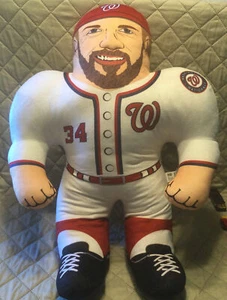FOCO B24MBPLSTDWNBH Washington Nationals Harper B. #34 24" Player Plush Studd - Picture 1 of 3