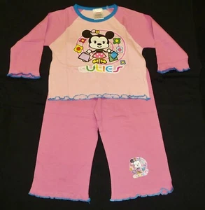 DISNEY MINNIE MOUSE " CUTIES " PYJAMAS GIRLS AGES 1 2 3 4 yrs - Picture 1 of 7