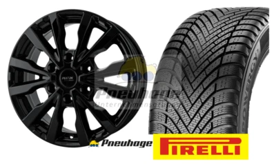 Kompletträder Winter Hyundai Staria 18" Zoll  P86 schwarz Pirelli 235/55R18 RDKS - Bild 1 von 4