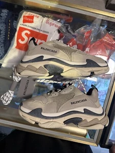 Balenciaga Triple S Women’s Sneakers size 39 9w 7 Men’s Preloved No Box - Picture 1 of 6