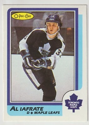 1986-87 OPC Al Iafrate Card #26 Toronto Maple Leafs - Image 1 of 2